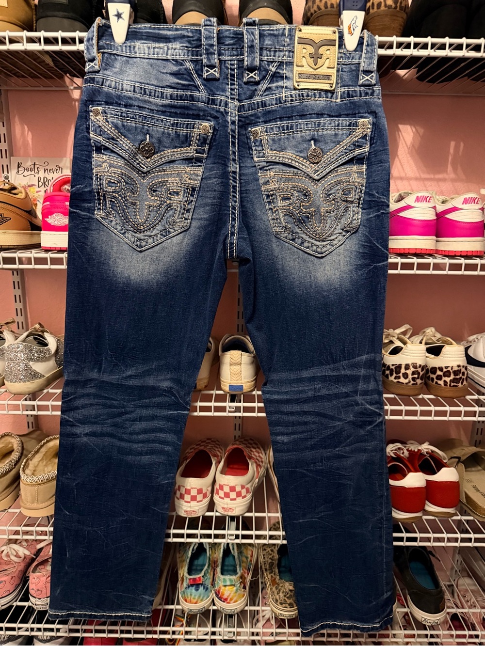 Rock Revival Kenn Straight jeans - practically new!!